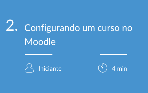Configurando um curso